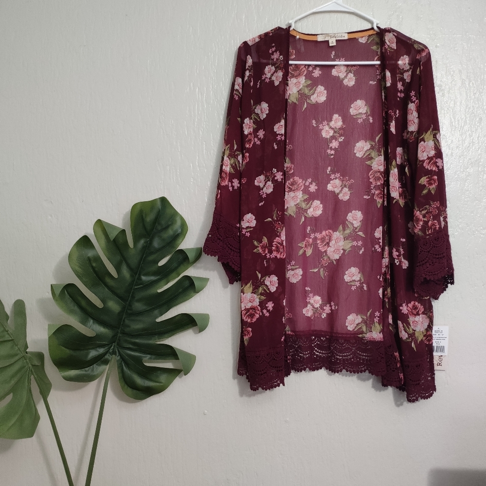 Floral kimono